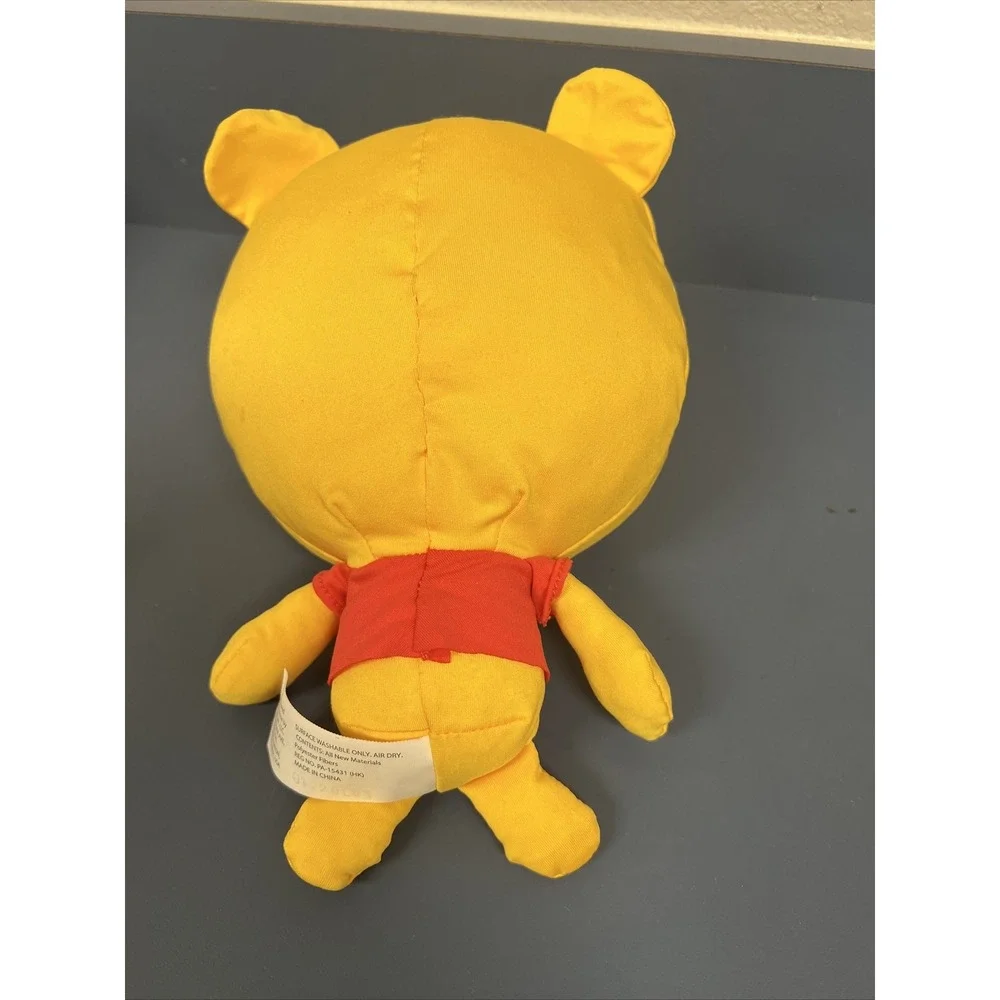 Disney Doorables Puffables Plush‎ Winnie The Pooh 10-inch Stuffed Toy Tags EUC